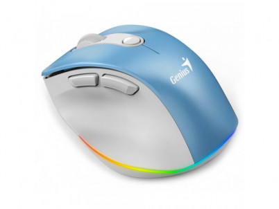 Ergo 9000S Pro Wrl mouse blue/wh GENIUS