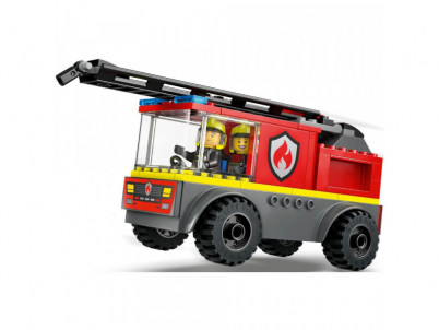 Hasičské auto s rebríkom 60463 LEGO