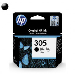 HP 305, Cartridge, čierny (black) 2ml