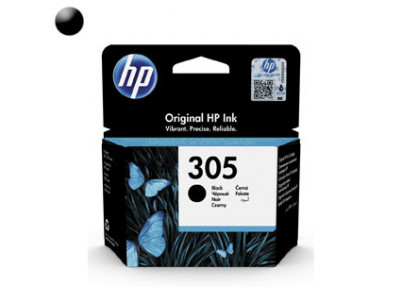 HP 305, Cartridge, čierny (black) 2ml