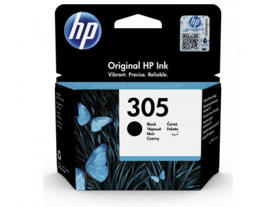 HP 305, Cartridge, čierny (black) 2ml