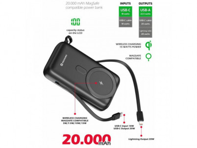 POWERBANK 20000mAh PD 20W MagSafe CABLE