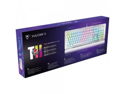 Vulcan II TKL gam. keyboard US wh TURTLE