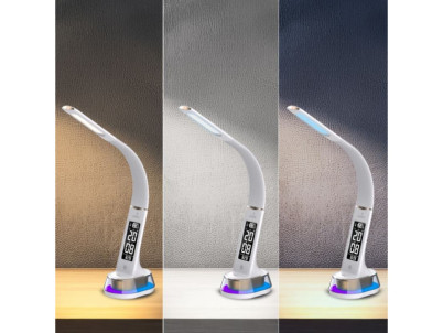 HAWK stolová LED lampa, biela