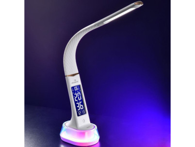 HAWK stolová LED lampa, biela
