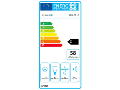 Apia 60 LC výsuvný odsávač PHILCO