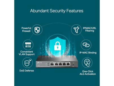 TP-Link ER605(TL-R605) Gigabitový router Omada SDN