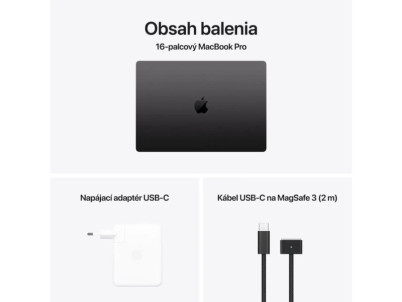 APPLE MacBook Pro (2024) 16,2" M4 Pro/48/5/I/Blk