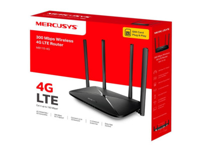 MERCUSYS MB115-4G, 300 Mbps 4G Router