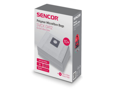 SVCX 0412 SÁČKY SVC 45/52 (10ks) SENCOR