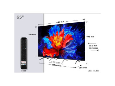 TCL P8K Smart QLED Google TV 65" 4K (65P8K)