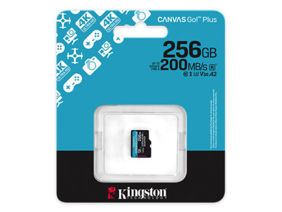 KINGSTON Micro SDXC CANVAS GO! Plus Gen4 256GB