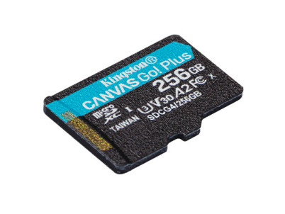 KINGSTON Micro SDXC CANVAS GO! Plus Gen4 256GB