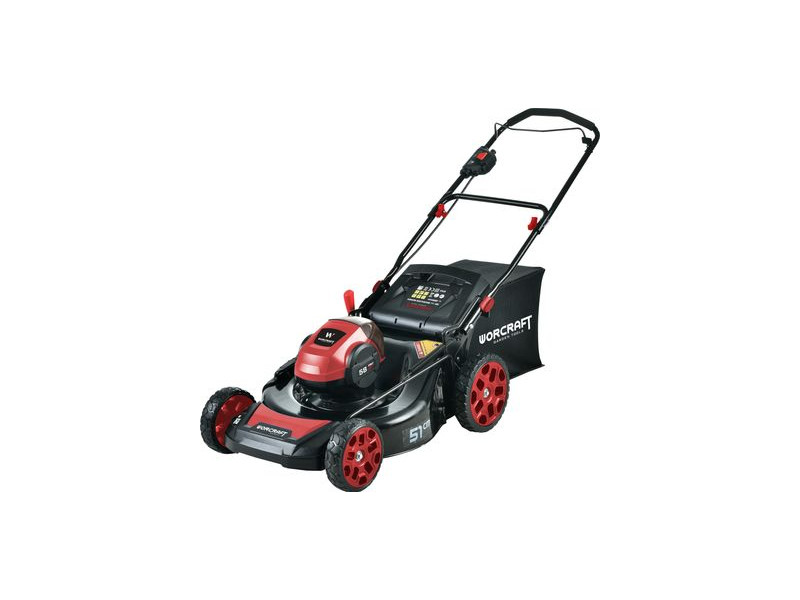 Kosačka Worcraft CLM-S58LiB, 58V, Li-Ion, 508 mm, 60 lit., bezuhlíková Kosačka Worcraft CLM-S58LiB, 58V, Li-Ion, 508 mm, 60 lit., bezuhlíková