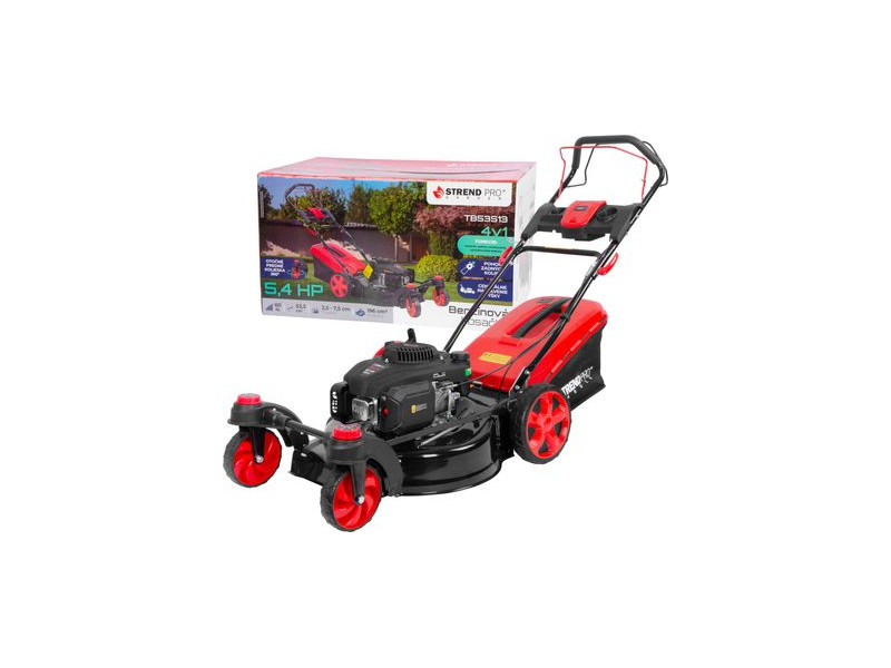 Kosačka Strend Pro TB53S13, benzínová, 4,0 kW, záber 53,3 cm, s pojazdom, otočné predné kolesá, LONCIN