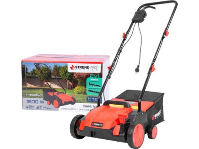 Vertikutátor Strend Pro HYA5015-01, 2v1, elektrický, 1,5 kW, prevzdušňovač, záber 32  cm