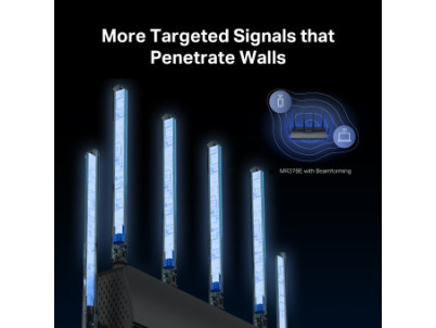 MERCUSYS MR37BE, BE6500 WiFi 7 Dual Band Router