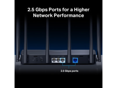 MERCUSYS MR37BE, BE6500 WiFi 7 Dual Band Router