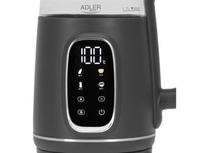 ADLER AD 1305g, Rýchlovarná kanvica 1,7L, šedá