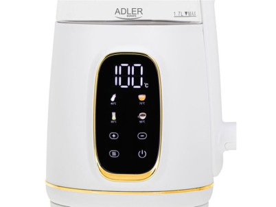 ADLER AD 1305wg, Rýchlovarná kanvica 1,7L, biela