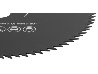 Nôž na krovinorez TT-BC415/520, kotúč 80 zubý, 255x1,6 mm, náhradný