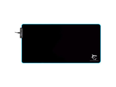 LED LUMINOUS XL mouse pad bk WHITE SHARK