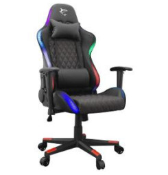 Herné kreslo THUNDERBOLT s RGB čierne