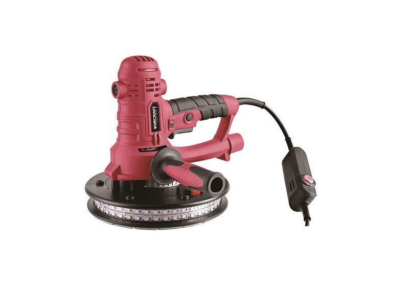 Brúska Worcraft DS08-180, 800W, 180 mm, na sadrokartón s vakom, LED svetlo