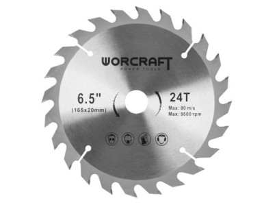 Kotúč Worcraft CCS-S20Li, 165 mm, do okružnej píly