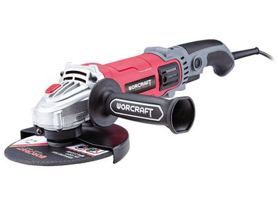 Brúska Worcraft AG14-150S, 1400W, 150 mm, M14, uhlová, s reguláciou otáčok