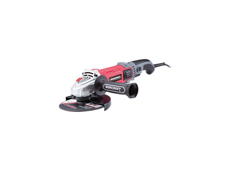 Brúska Worcraft AG14-150S, 1400W, 150 mm, M14, uhlová, s reguláciou otáčok