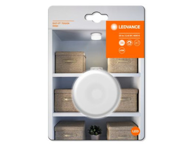 Svietidlo LEDVANCE DOT-IT TOUCH®, LED dotykové, stmievateľné, bezdrôtové, 4000K, USB nabíjanie