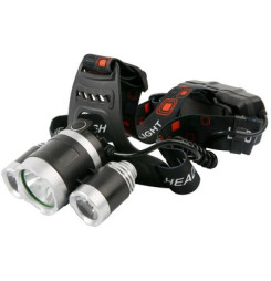 Čelovka Strend Pro Headlight H931, T6+2 XPE LED, 300 lm, 1200 mAh, USB nabíjanie