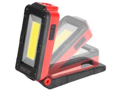Svietidlo Strend Pro Worklight MWL539, COB LED 100+250 lm, 2200 mAh, pracovné, magnet, USB nabíjanie