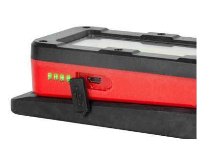 Svietidlo Strend Pro Worklight MWL539, COB LED 100+250 lm, 2200 mAh, pracovné, magnet, USB nabíjanie