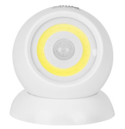 Svietidlo Strend Pro Circle ML5007, COB LED 160 lm, 360°, magnet, 3xAAA, senzor pohybu