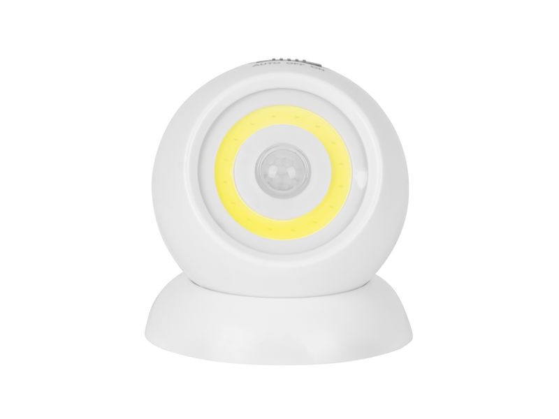 Svietidlo Strend Pro Circle ML5007, COB LED 160 lm, 360°, magnet, 3xAAA, senzor pohybu