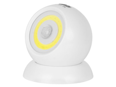 Svietidlo Strend Pro Circle ML5007, COB LED 160 lm, 360°, magnet, 3xAAA, senzor pohybu