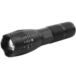 Svietidlo Strend Pro Flashlight FL001, T6 150 lm, AluBody, ZOOM, 2200 mAh, power bank, USB nabíjanie