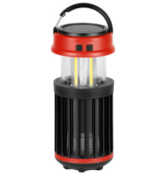 Lampa Strend Pro, proti hmyzu a komárom, kempingová, solárna, USB, UV+biela LED, 15x8,60 cm