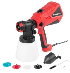 Pištoľ Strend Pro, na farbu, striekacia, s nádobkou, 600 W, 22 KPa, 1000 ml