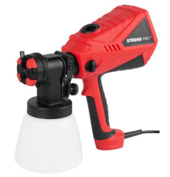 Pištoľ Strend Pro, na farbu, striekacia, s nádobkou, 600 W, 22 KPa, 1000 ml