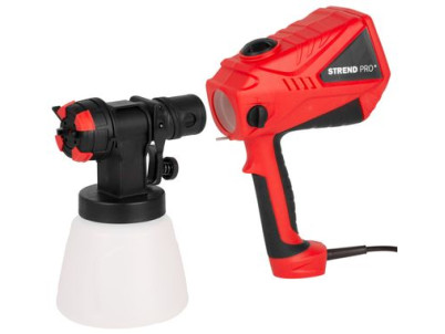 Pištoľ Strend Pro, na farbu, striekacia, s nádobkou, 600 W, 22 KPa, 1000 ml
