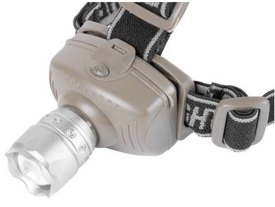 Čelovka Strend Pro Headlight H833, 2W CreeLED, ZOOM, 100 lm, 3xAAA, ultra light