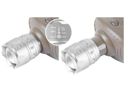 Čelovka Strend Pro Headlight H833, 2W CreeLED, ZOOM, 100 lm, 3xAAA, ultra light