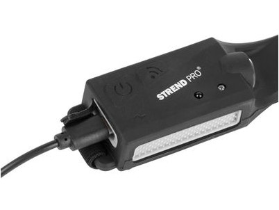 Čelovka Strend Pro Headlight H4034, LED+XPE, 200 lm, 1200 mAh, USB nabíjanie, senzor pohybu