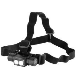 Čelovka Strend Pro Headlight H4016, 2xXPG LED 500 lm, 2000 mAh, USB nabíjanie, vodeodolná, odnímateľné svietidlo