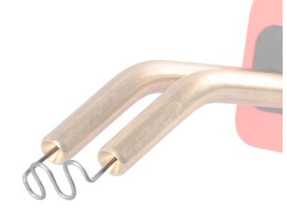 Spona Strend Pro, pre pištoľ na zváranie plastov, vlna, 0,8 mm, bal. 100 ks