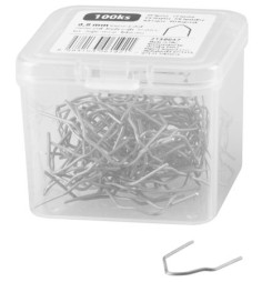 Spona Strend Pro, pre pištoľ na zváranie plastov, vnútorný uhol, 0,8 mm, bal. 100 ks