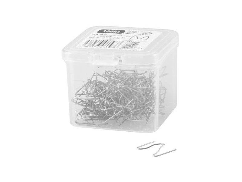 Spona Strend Pro, pre pištoľ na zváranie plastov, vonkajší uhol, 0,6 mm, bal. 100 ks